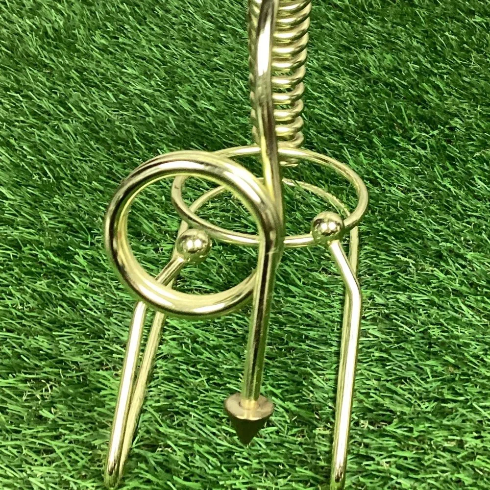 Vintage Metal Spiral Wine Bottle Holder